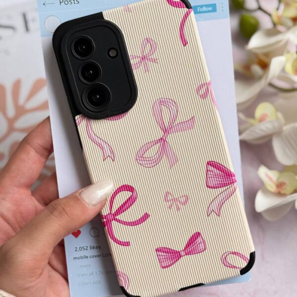 قاب پاپیون صورتی کبریتی آیفون سامسونگ شیائومی 1