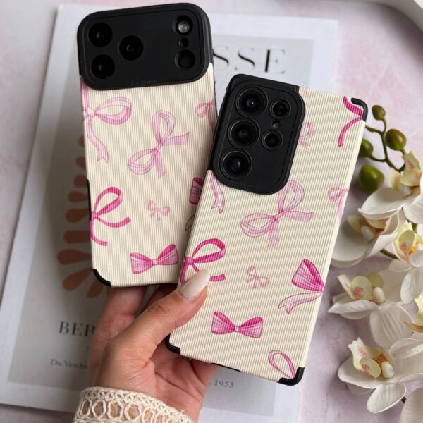 قاب پاپیون صورتی کبریتی آیفون سامسونگ شیائومی 2